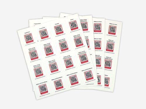 Neu im Shop: QR-Etiketten