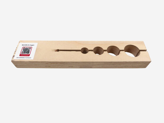 Bohrhilfe für Kugeln